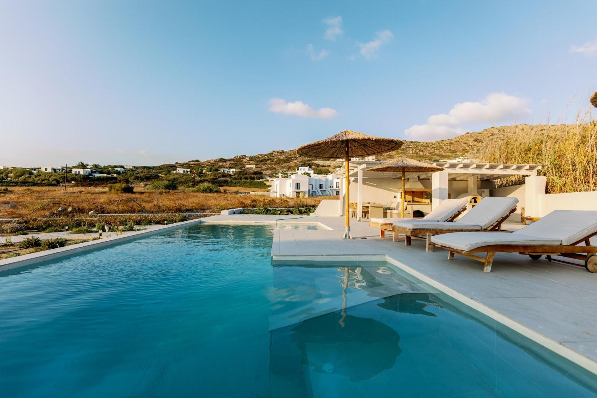 Villa Finest -Seaside Villa With Private Swimming Pool- Mikri Vigla Bagian luar foto