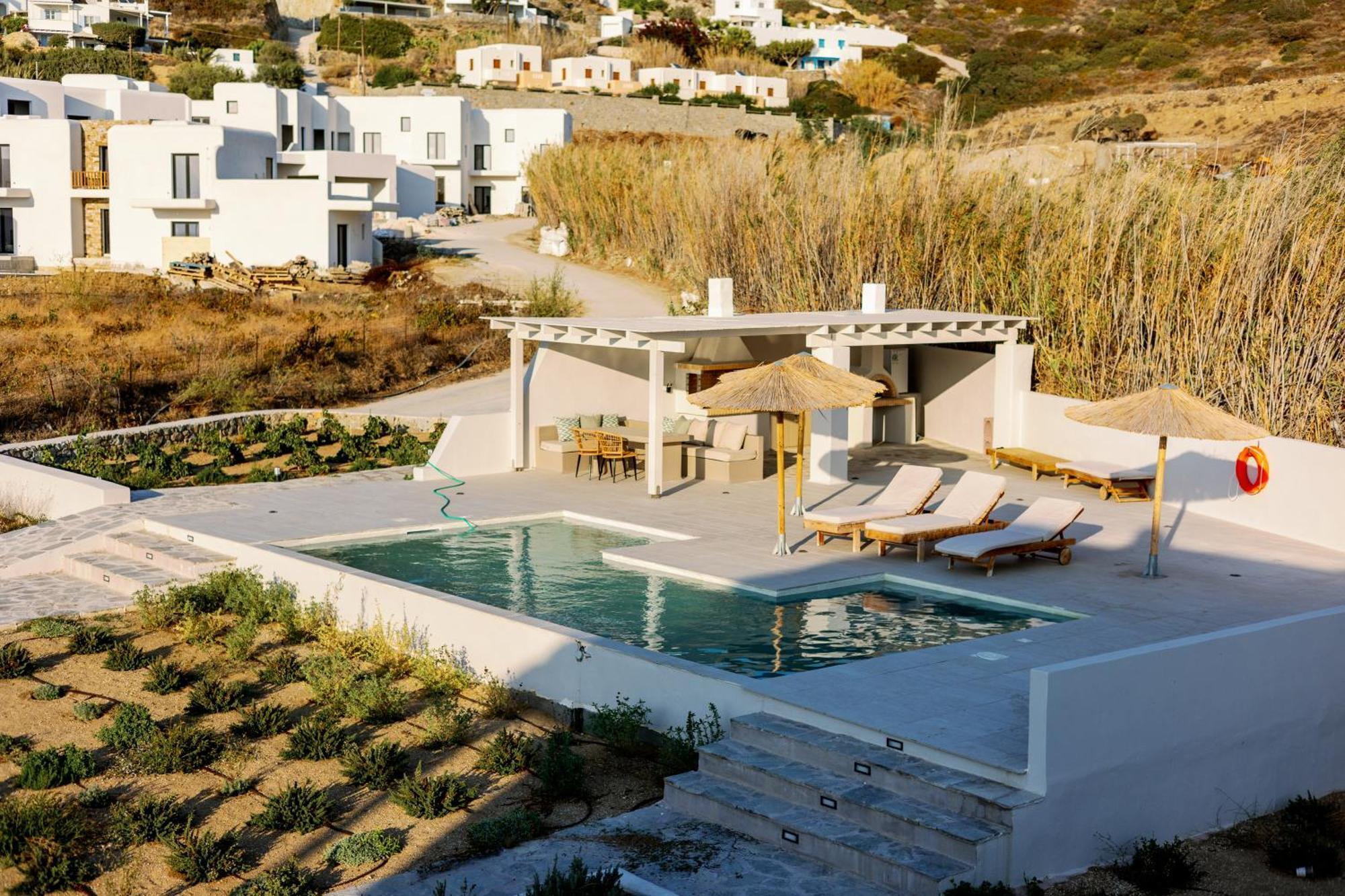 Villa Finest -Seaside Villa With Private Swimming Pool- Mikri Vigla Bagian luar foto