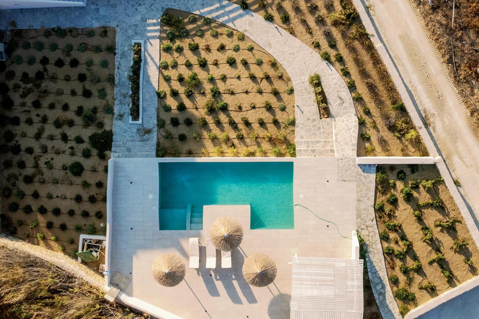 Villa Finest -Seaside Villa With Private Swimming Pool- Mikri Vigla Bagian luar foto