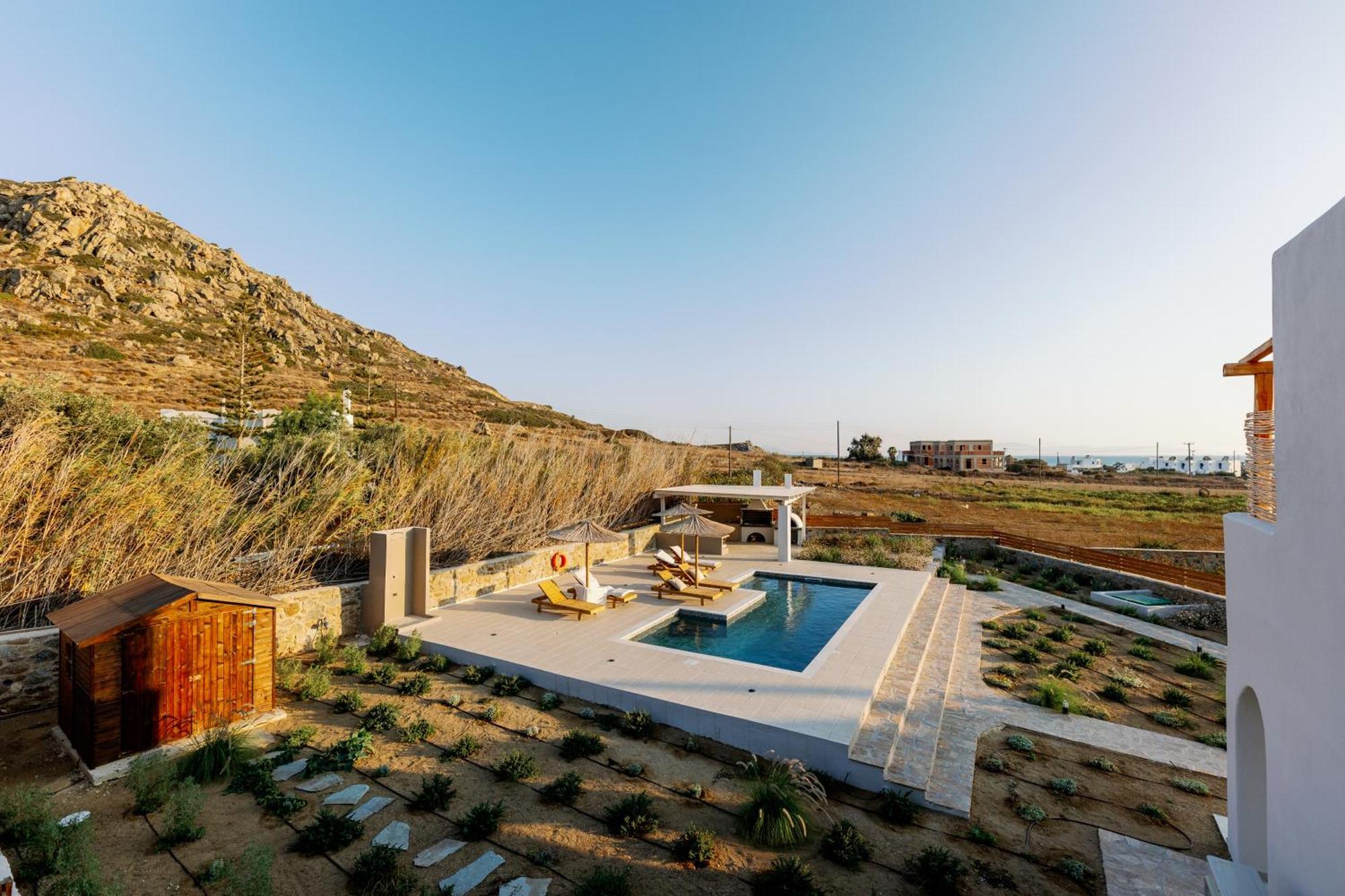 Villa Finest -Seaside Villa With Private Swimming Pool- Mikri Vigla Bagian luar foto