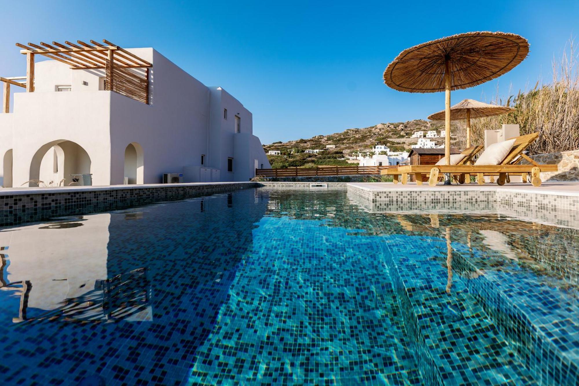 Villa Finest -Seaside Villa With Private Swimming Pool- Mikri Vigla Bagian luar foto